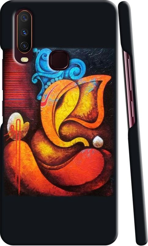 SRI SAI CREATION Back Cover for Vivo Y12  (Multicolor, Dual Protection)