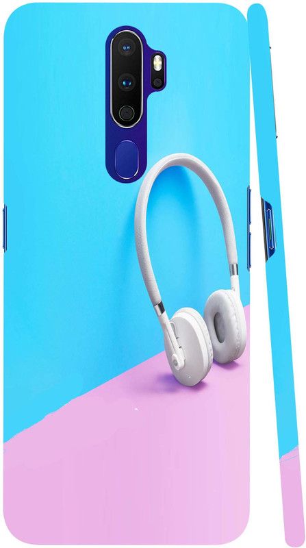 GS PANDA COLLECTIONS Back Cover for OPPO A9 2020  (Blue, Purple, Pack of: 1)