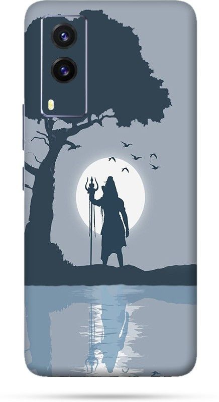 Mclaxa Shiv ji Mobile Back Skin, Shiv ji, Vivo V21e Mobile Skin  (Shiv ji Skin With Super Matte Finish)