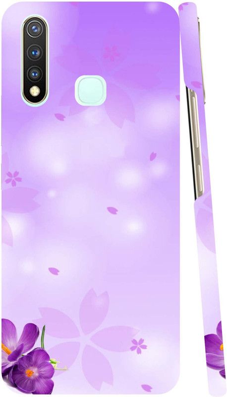 GS PANDA COLLECTIONS Back Cover for VIVO U20  (Purple)