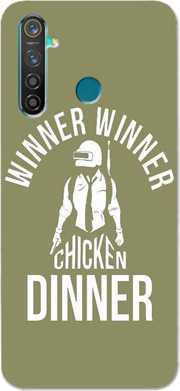 METOO Back Cover for Realme 5i, Pubg Design Back Cover Print : 29  (Multicolor, Dual Protection, Silicon, Pack of: 1)