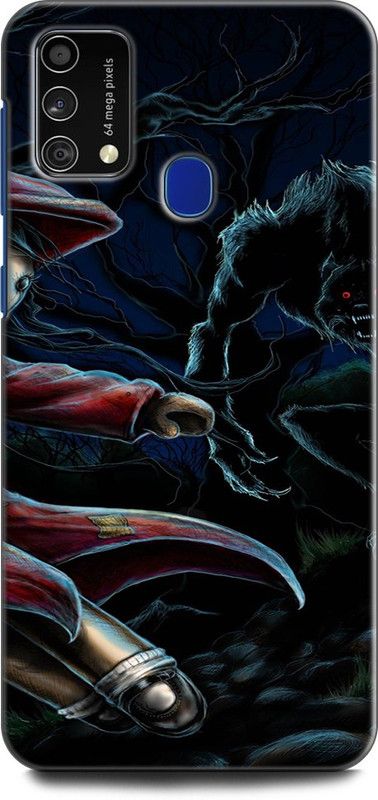 Afterglow Back Cover for SAMSUNG Galaxy F41 LITTLE RED, SCARY, HELLOWEEN, FAIEYTALES, RIDINGHOOD  (Multicolor, Shock Proof, Pack of: 1)