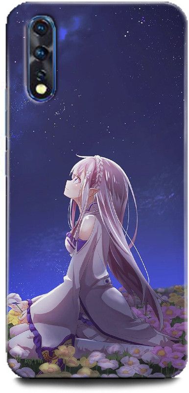 INDICRAFT Back Cover for Vivo Z1x, anime, Printed  (Multicolor, Shock Proof, Pack of: 1)