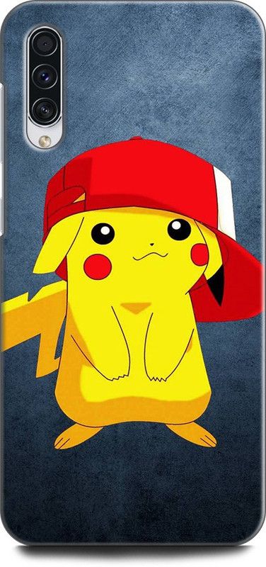 Afterglow Back Cover for SAMSUNG Galaxy A70s PIKACHU, CARTOON, POKEMON, CUTE, PIKACHU POKEMON, LOVE  (Multicolor, Shock Proof, Pack of: 1)
