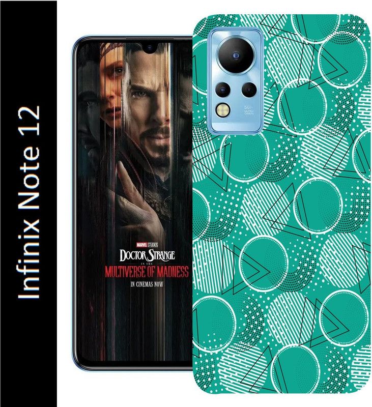 Gabroo Back Cover for Infinix Note 12  (Multicolor, Grip Case, Silicon, Pack of: 1)