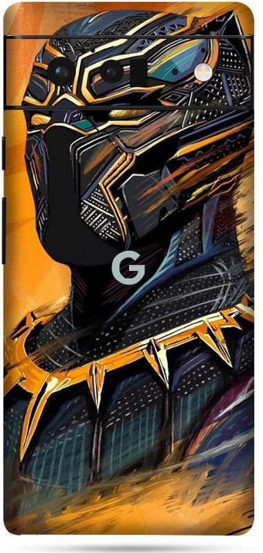OggyBaba Google Pixel 6 Pro Mobile Skin  (Golden Panther Multicolor Skin With Ultra Matte Finish)