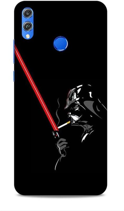 Keviv Back Cover for Honor 8X  (Black, Hard Case, Pack of: 1)