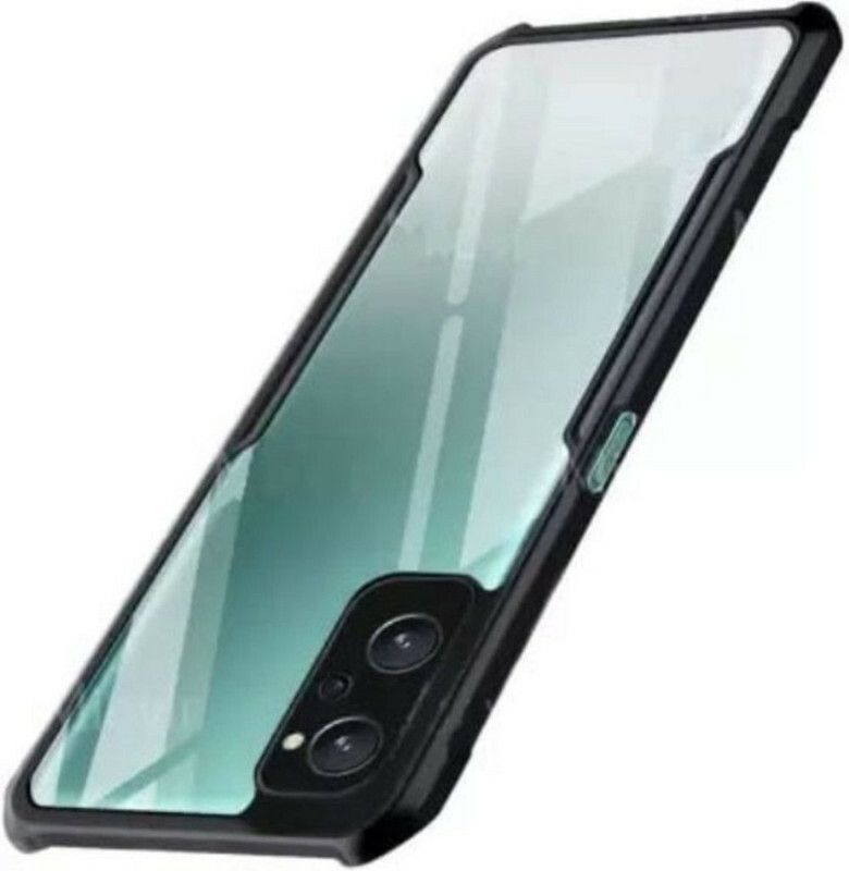 Mascot Max Back Cover for Realme 9i  (Transparent, Grip Case, Silicon, Pack of: 1)