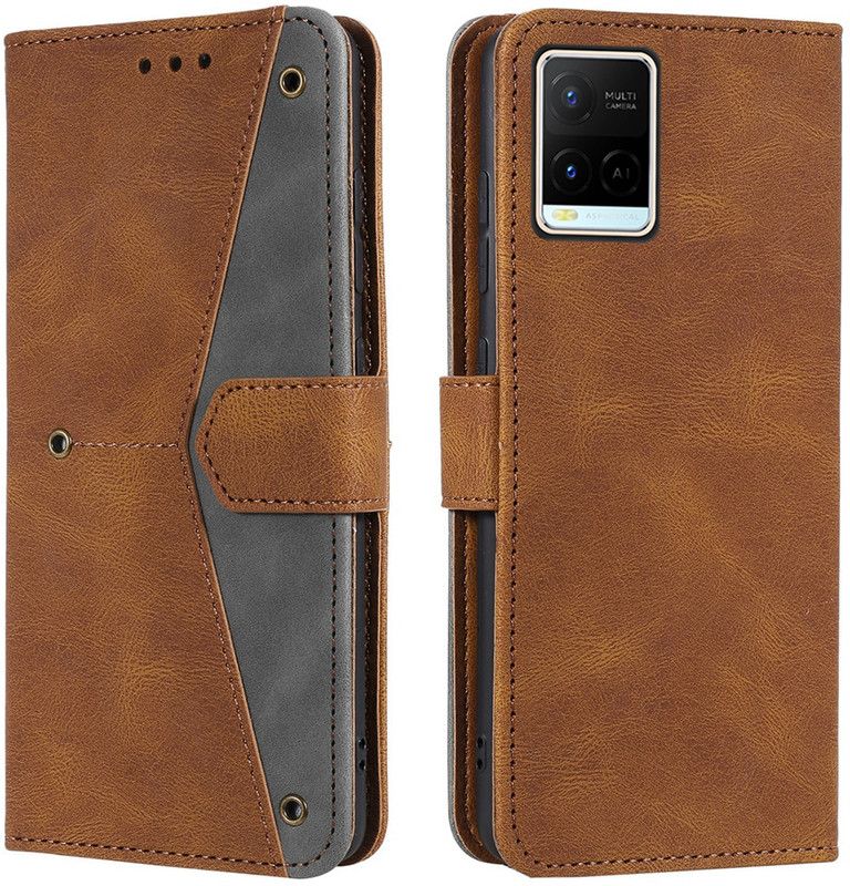 Autofocus Flip Cover for Vivo Y21, Vivo Y21 2021  (Multicolor, Cases with Holder, Pack of: 1)