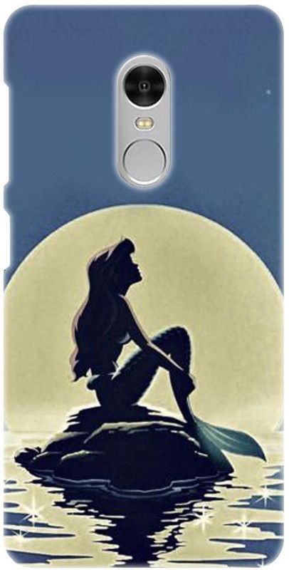 Smutty Back Cover for Mi Redmi Note 4 - Mermaid Print  (Multicolor, Hard Case, Pack of: 1)