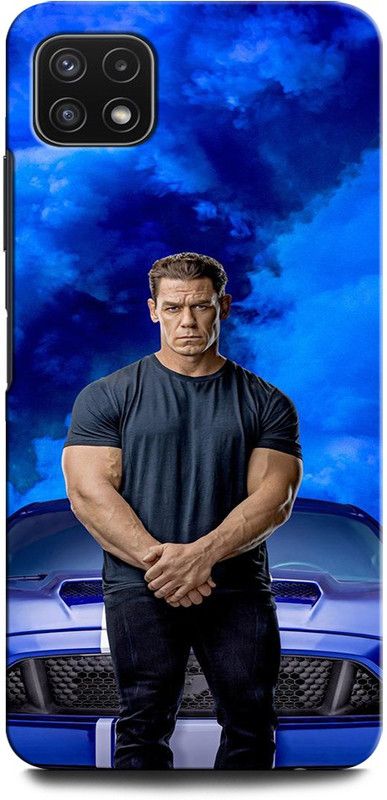 GRAFIQE Back Cover for SAMSUNG Galaxy F42 5G JOHN CENA, WWE, BODYBUILDER, WRESTLEMANIA, WRESTLER  (Multicolor, Shock Proof, Pack of: 1)