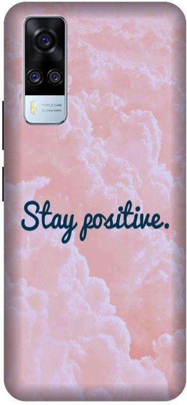 URCHIN Back Cover for Vivo Y51A stay positive, motivational, quotes, inspiration  (Multicolor, Shock Proof)