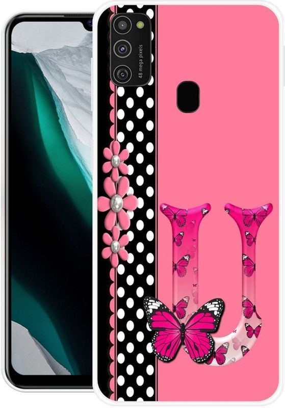 Chahar Back Cover for Samsung Galaxy M21  (Pink, Grip Case, Silicon, Pack of: 1)