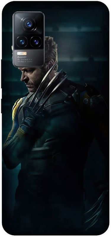 URCHIN Back Cover for Vivo Y73 X men, wolverine, Marval, comic, Logan, Superhero,Black and white  (Multicolor, Shock Proof, Pack of: 1)