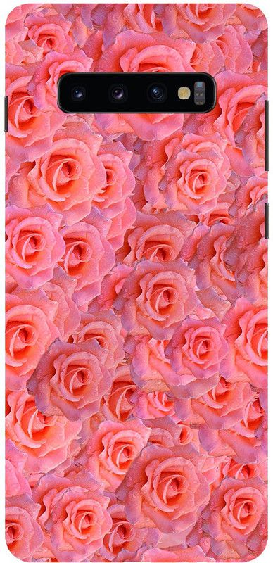 TRUEMAGNET Back Cover for Samsung Galaxy S10 Plus  (Pink, Hard Case)
