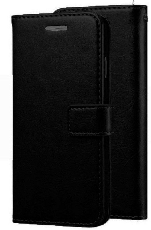 PerfectBuyShop Flip Cover for Redmi Note 9  (Black, Pack of: 1)