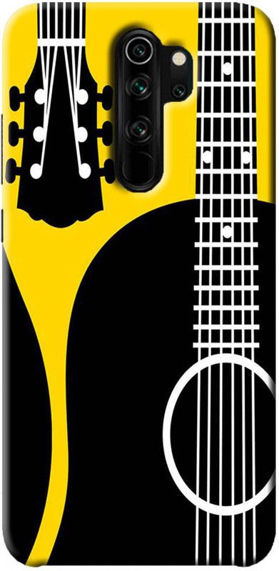NDCOM Back Cover for Redmi 9 Prime Guitar Music Printed  (Multicolor, Hard Case, Pack of: 1)