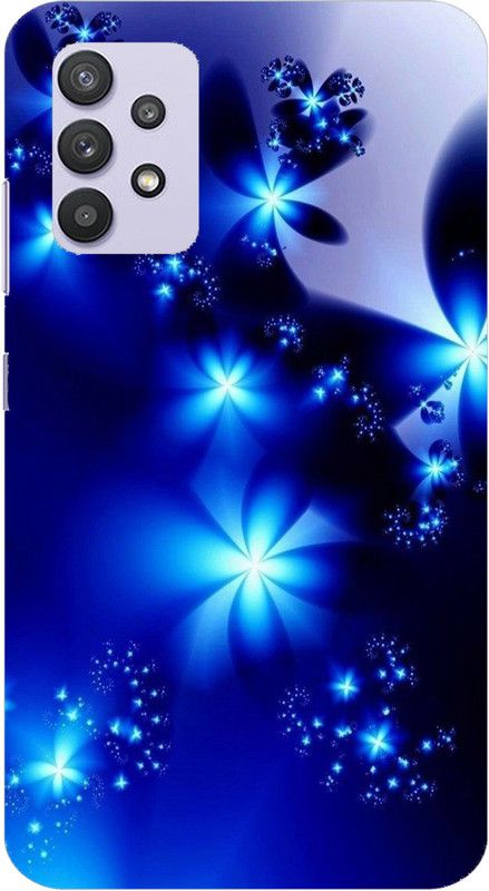 JSSIS Back Cover for Samsung Galaxy A32  (Blue, Grip Case, Silicon)