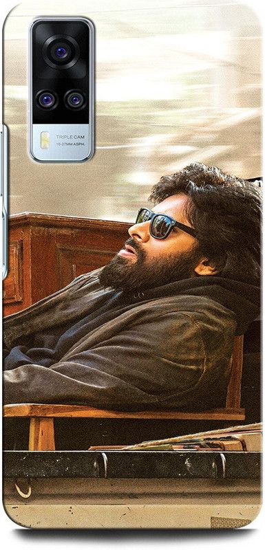 GRAFIQE Back Cover for Vivo Y51A V2031 PAWAN KALYAN, TAMIL ACTOR, STYLISH STAR, SOUTH STAR  (Multicolor, Shock Proof, Pack of: 1)