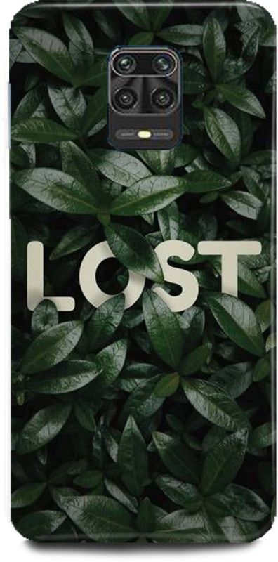 MRBE Back Cover for Redmi Note 9 Pro, LOST LEAF BACK COVER  (Multicolor, Hard Case, Pack of: 1)