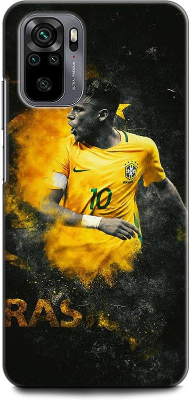 INDICRAFT Back Cover for REDMI Note 11 SE NEYMAR, JR, BRAZIL, FOOTBALL, SPORTS  (Multicolor, Shock Proof, Pack of: 1)
