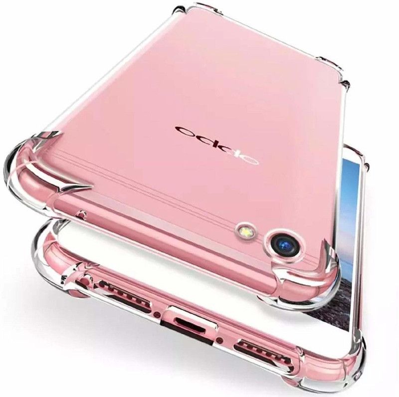 Spectacular ace Bumper Case for Oppo F3  (Transparent, Dual Protection, Pack of: 1)