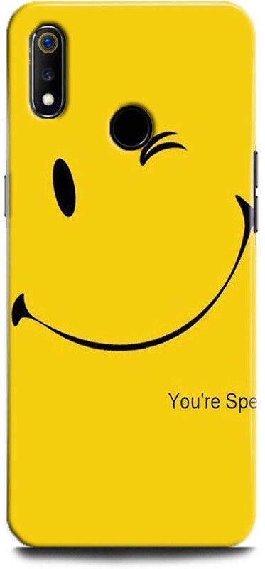 Afterglow Back Cover for Realme 3i YOU ARE SPECIAL, BOXING, DAY, ELECTRIC, SMILES, SPECIAL, YELLOW  (Multicolor, Shock Proof, Pack of: 1)