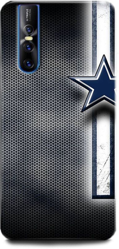 Afterglow Back Cover for Vivo V15 Pro COWBOYS, DALLAS, STAR, STAR LOGO  (Multicolor, Shock Proof, Pack of: 1)
