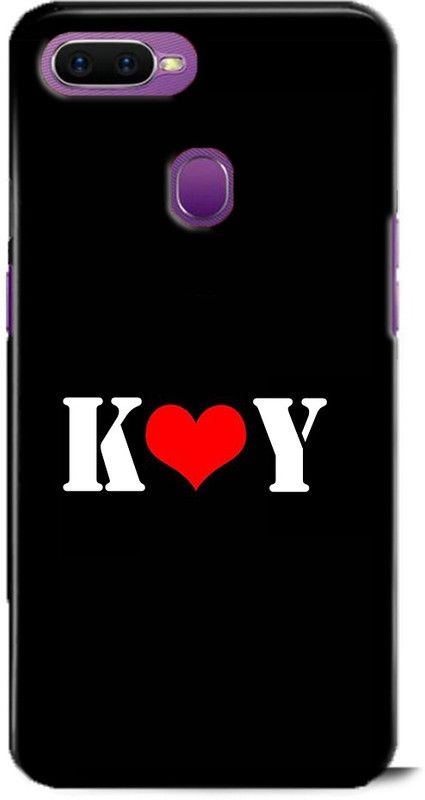 Afterglow Back Cover for Oppo A5s K Y, K LOVES Y, NAME, LETTER, ALPHABET, KY LOVE, HART  (Multicolor, Shock Proof, Pack of: 1)