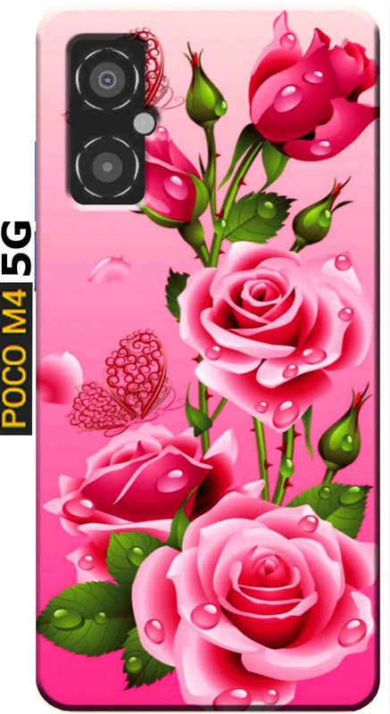 stroxy Back Cover for Poco M4 5G 2530  (Multicolor, Flexible, Silicon, Pack of: 1)