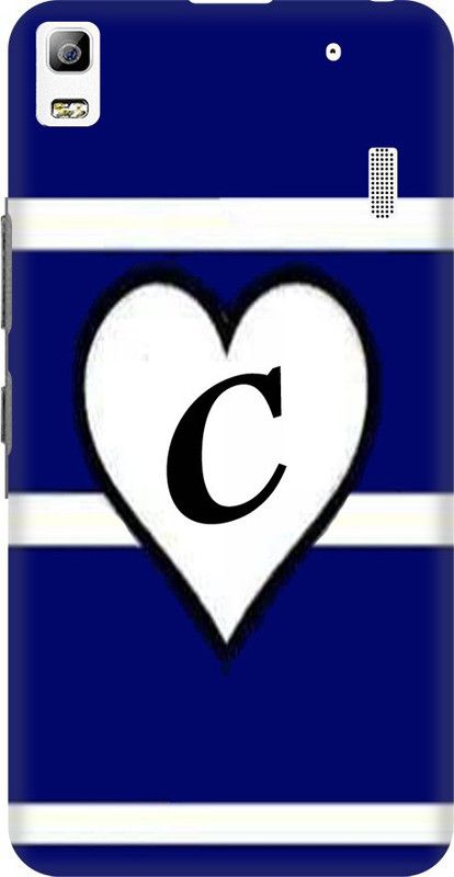 Coberta Case Back Cover for Lenovo A7000, Lenovo A7000 Turbo Back Cover Blue Alphabet Letter C Design Back Case For Lenovo A7000 Turbo By Coberta  (Multicolor, Pack of: 1)