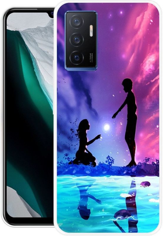Sswastik Back Cover for Vivo V23e 5G  (Multicolor, Grip Case, Silicon)