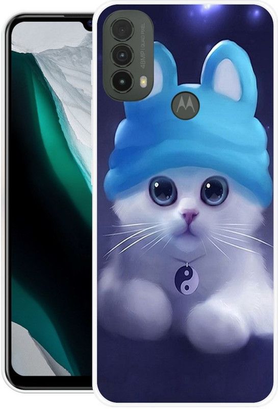 INDIALAND Back Cover for Moto E439  (Multicolor, Grip Case, Silicon, Pack of: 1)