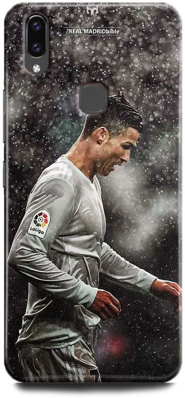 FIKORA Back Cover for Vivo V9/1723 CRISTIANO RONALDO PRINTED  (Multicolor, Hard Case, Pack of: 1)