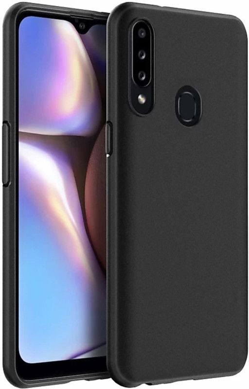 MobiSpiff Back Cover for Vivo Y19  (Black, Camera Bump Protector, Silicon, Pack of: 1)