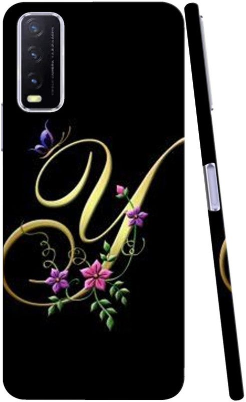 Adi Creations Back Cover for Vivo Y20i  (Black, Dual Protection, Pack of: 1)