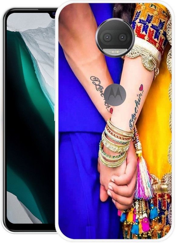 RJ14 (Online) Back Cover for Motorola Moto G5s Plus  (Multicolor, Grip Case, Silicon, Pack of: 1)