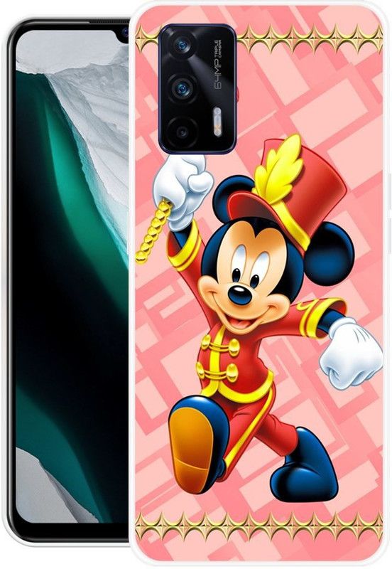 BAGRA Back Cover for Realme GT 5G  (Multicolor, Grip Case, Silicon)