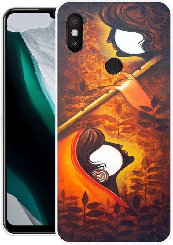 Pedimore Back Cover for Mi Redmi Y2  (Brown, Silicon)