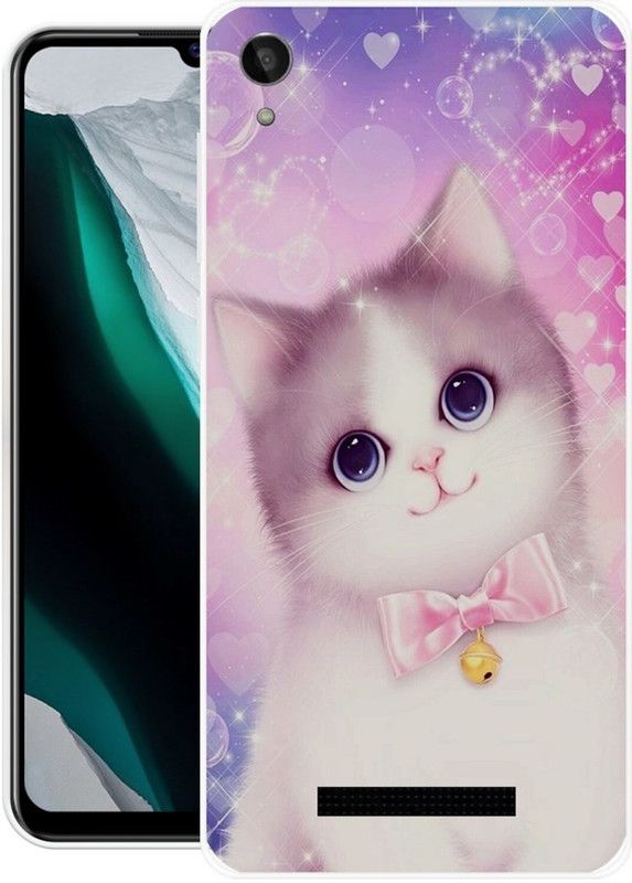 SHIVKUDI Back Cover for Lava Z50  (Multicolor, Grip Case, Silicon, Pack of: 1)