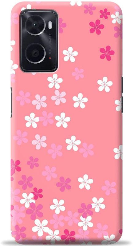Dreamer Back Cover for Oppo A96  (Pink, Matte Finish)