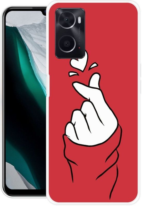 BAGRA Back Cover for Oppo A76, Oppo A96  (Multicolor, Grip Case, Silicon)