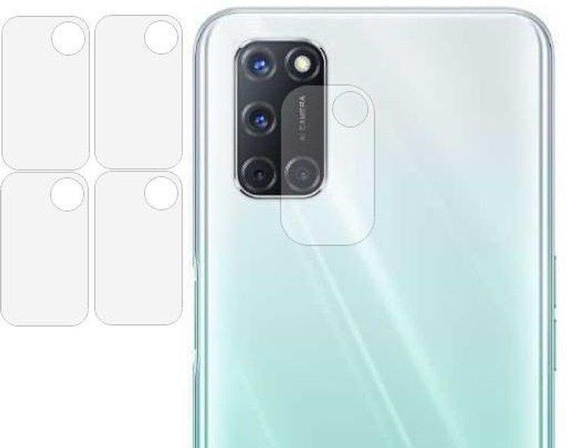 Clickbit Back Camera Lens Glass Protector for oppo a52  (Pack of: 5)
