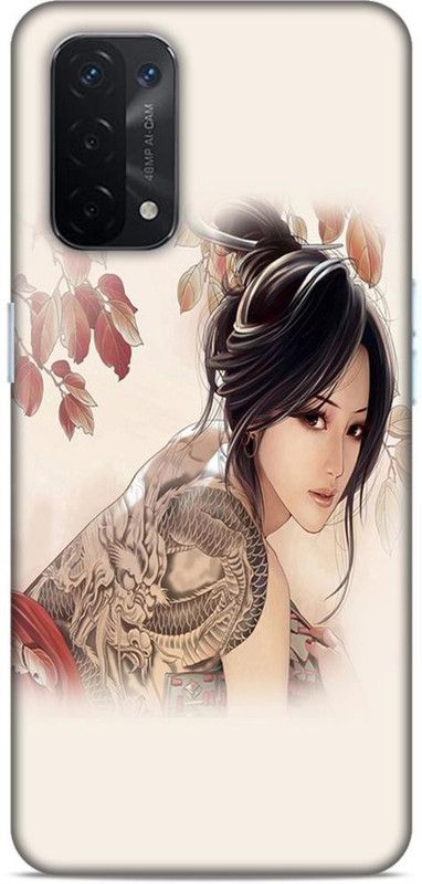 Keviv Back Cover for Oppo A54 5G  (Multicolor, 3D Case)