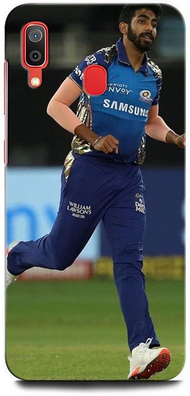 ORBIQE Back Cover for SAMSUNG Galaxy A20 SM-A205FZBGINS KL RAHUL, INDIA, CRICKET, PLAYER, SPORTS, CAPTAIN  (Multicolor, Hard Case, Pack of: 1)