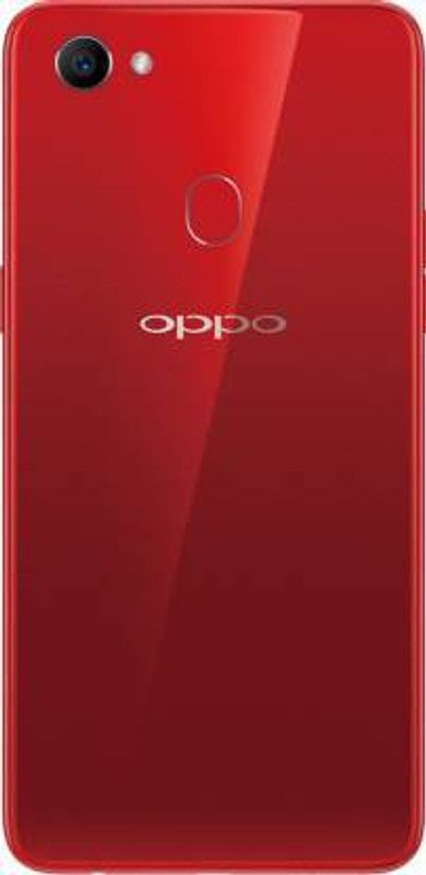 Albatross Oppo F7 Back Panel  (Red)