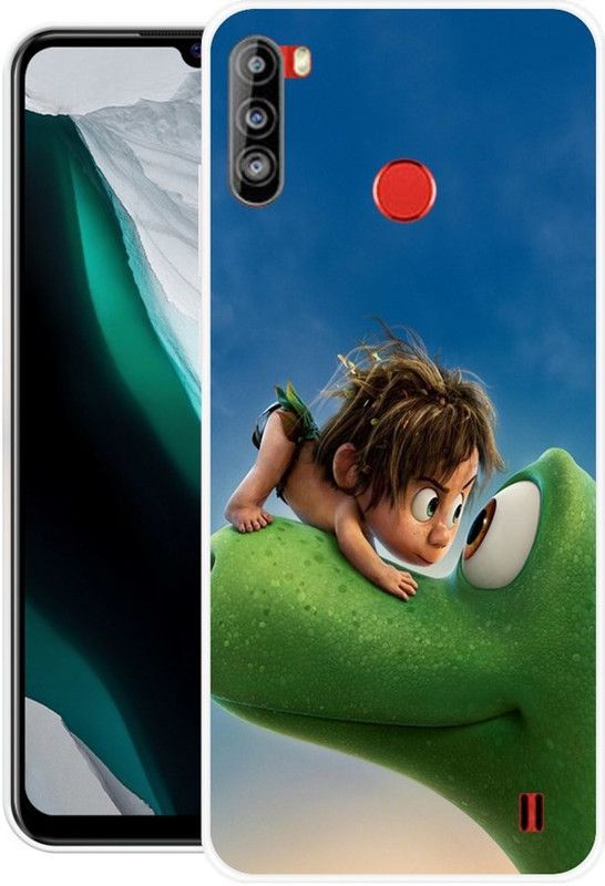 JAYFOX Back Cover for Lava Z4  (Multicolor, Silicon)