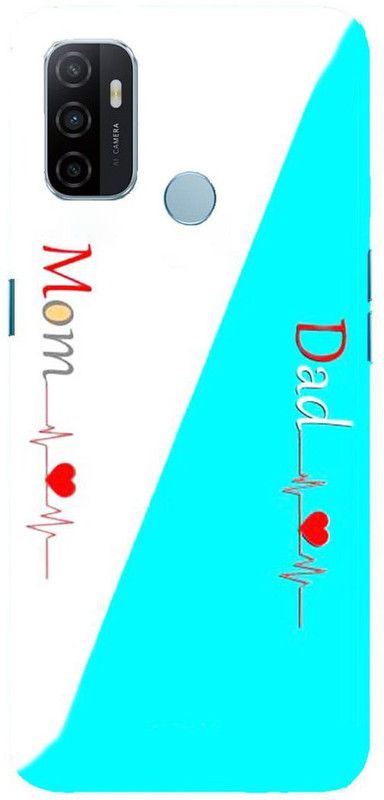 HELLO CASE Back Cover for Oppo A33, Oppo A53  (Blue, White)