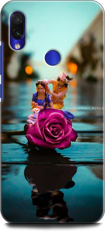 Wall Art Back Cover for Redmi Note 7 Pro RADHA KRISHNA, RADHA AND KRISHNA, KRISHNA, RADHA, GOD  (Multicolor, Dual Protection, Pack of: 1)