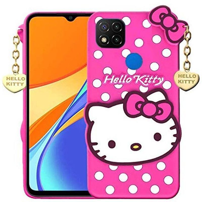 OM Back Cover for Xiaomi Redmi 10C  (Pink, Flexible)